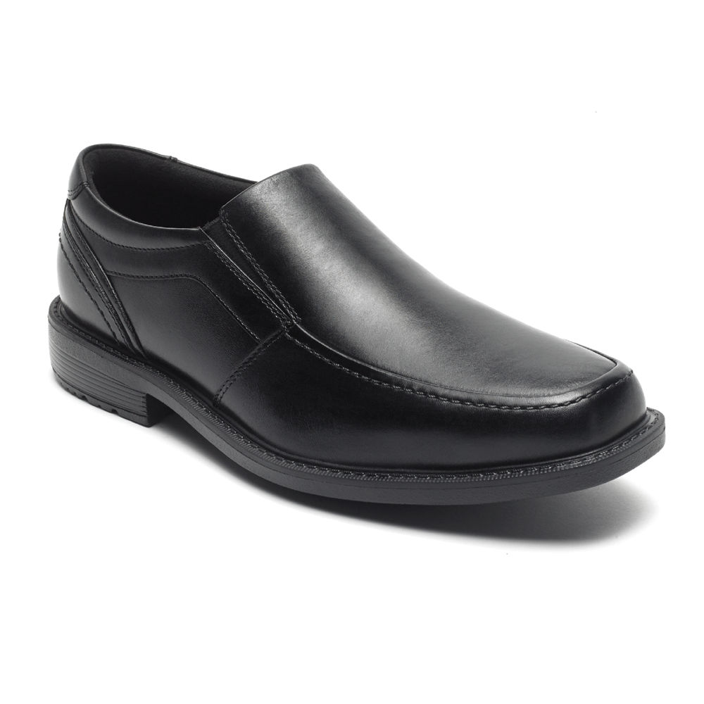 Sapato Vela Rockport Homem Pretas - Style Leader 2 Moc Toe - 14928JOBF